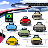 BRAZILIAN CARS Chronicle Mug 1980s Part1