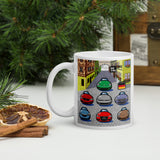 GERMAN CARS Chronicle Mug 1950s and 2000s