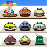 AMERICAN CARS Chronicle Mug 1970s Part1