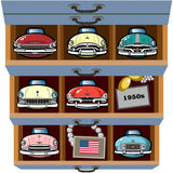 AMERICAN CARS Chronicle Framed poster 1950s Part5