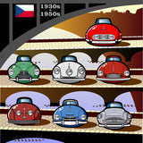 CZECH CARS Chronicle Mug 1930s-50s Part1