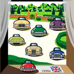 BRITISH CARS Chronicle Framed poster 1960s Part3