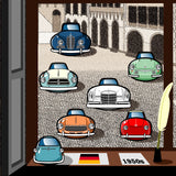 GERMAN CARS Chronicle Framed poster 1950s Part3