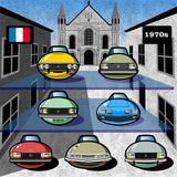 FRENCH CARS Chronicle Mug 1970s Part3