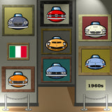 ITALIAN CARS Chronicle Mug 1960s Part5
