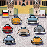 GERMAN CARS Chronicle Framed poster 1960s Part4