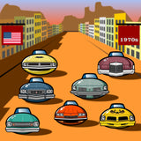 AMERICAN CARS Chronicle Framed poster 1970s Part7
