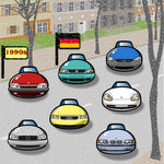 GERMAN CARS Chronicle Framed poster 1990s Part3
