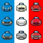 "FRENCH CARS_01" iPhone Case