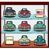 AMERICAN CARS Chronicle iPhone Case 1940s Part1