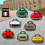 ITALIAN CARS Chronicle T-shirt 1970s Part4