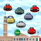 ITALIAN CARS Chronicle Mug 1990s Part4