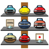 JAPANESE CARS Chronicle Poster 1980s Part1