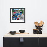 AMERICAN CARS Chronicle Framed poster 1980s Part1