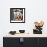 GERMAN CARS Chronicle Framed poster 1950s Part3