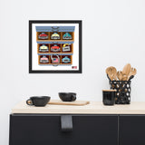 AMERICAN CARS Chronicle Framed poster 1950s Part3