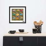 AMERICAN CARS Chronicle Framed poster 1960s Part3