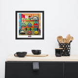 TURKISH CARS Chronicle Framed poster 1960s-80s Part1