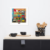 TURKISH CARS Chronicle Framed poster 1960s-80s Part1