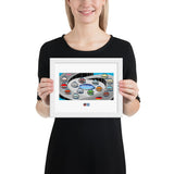 "WORLD_CARS_ef01" Framed poster