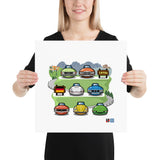 GERMAN CARS Chronicle Poster 1970s Part1