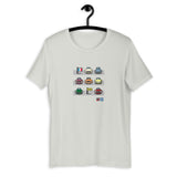 FRENCH CARS Chronicle Unisex T-shirt 1960s Part1