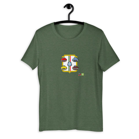 "ITALIAN CARS_is02" Short-Sleeve Unisex T-Shirt