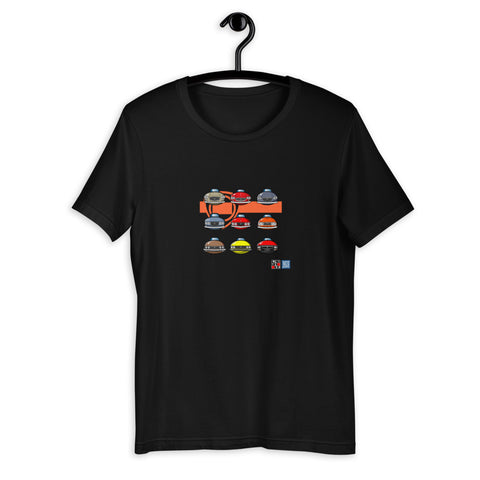 "ITALIAN CARS_lc01" Short-Sleeve Unisex T-Shirt