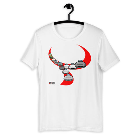 "JAPANESE CARS_sl01" Short-Sleeve Unisex T-Shirt