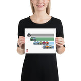 "SWEDISH CARS_sa01" Photo paper poster