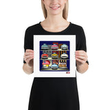 AMERICAN CARS Chronicle Poster 1950s Part1
