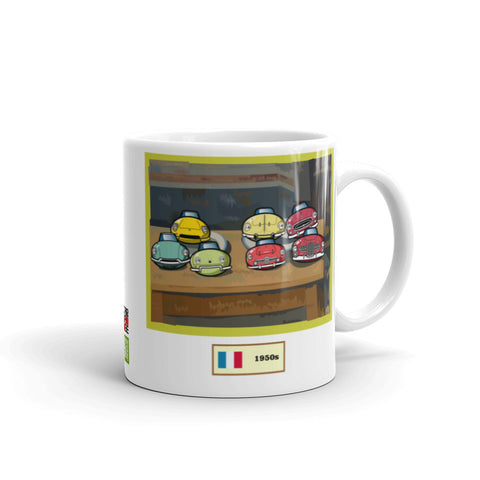 FRENCH CARS Chronicle Mug 1950s Part1