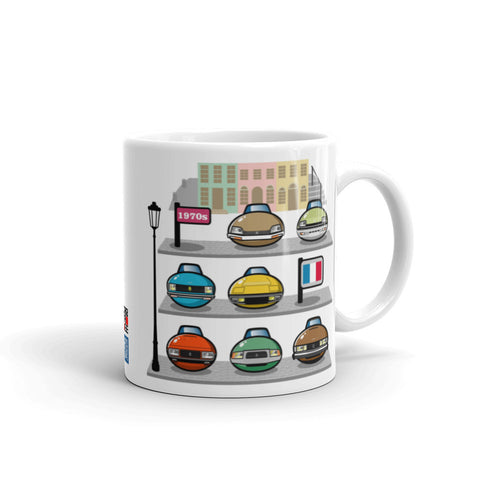 FRENCH CARS Chronicle Mug 1970s Part1