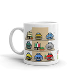ITALIAN CARS Chronicle Mug 1960s Part1