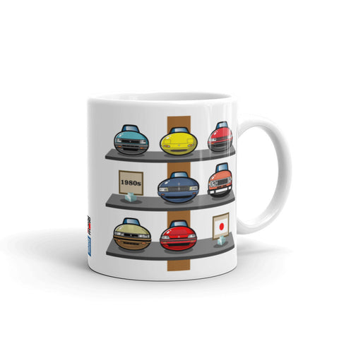 JAPANESE CARS Chronicle Mug 1980s Part1