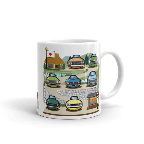 JAPANESE CARS Chronicle Mug 1970s Part2