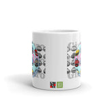 "WORLD CARS_gi01" White glossy mug