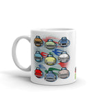 "FRENCH CARS_sm01" White glossy mug