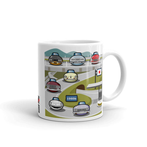 JAPANESE CARS Chronicle Mug 1960s Part2