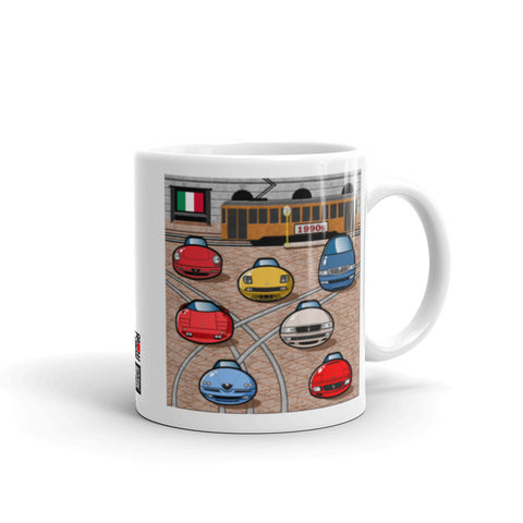 ITALIAN CARS Chronicle Mug 1990s Part3