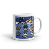 JAPANESE CARS Chronicle Mug 1970s Part6