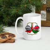 "wo21111101" White glossy mug